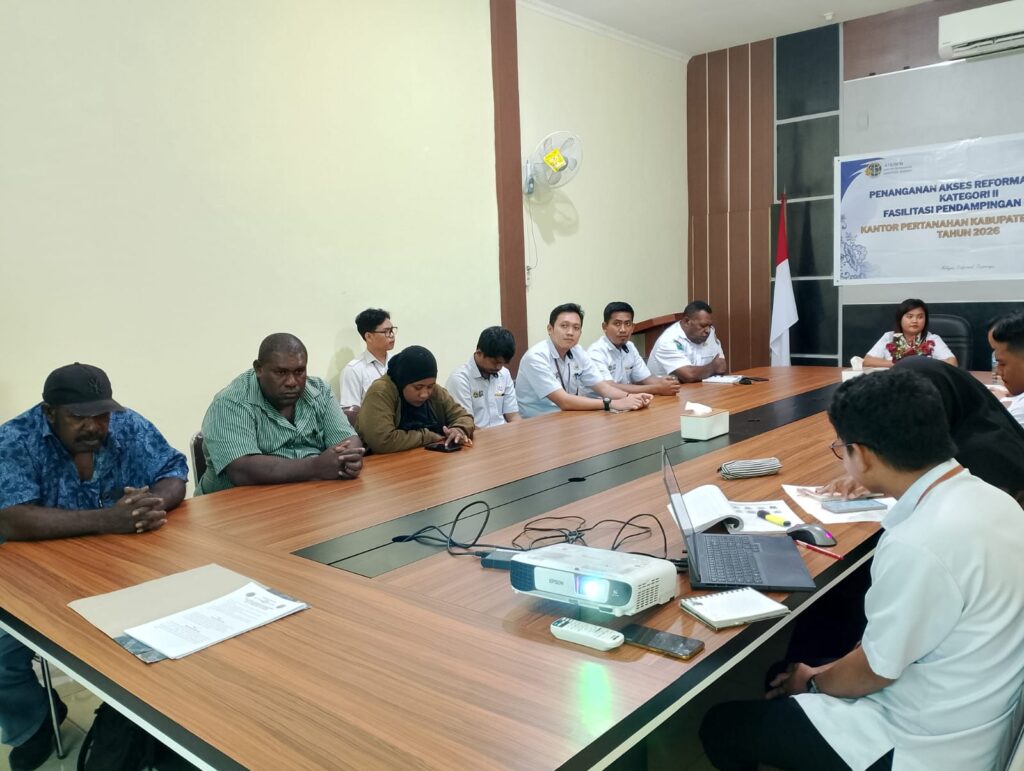 Kerja Sama Kantor ATR/BPN Kaimana Dengan Kampung Trikora Dan Kampung Coa, Penangan Akses Reforma Agraria Kategori II, Fasilitasi Pendampingan Usaha