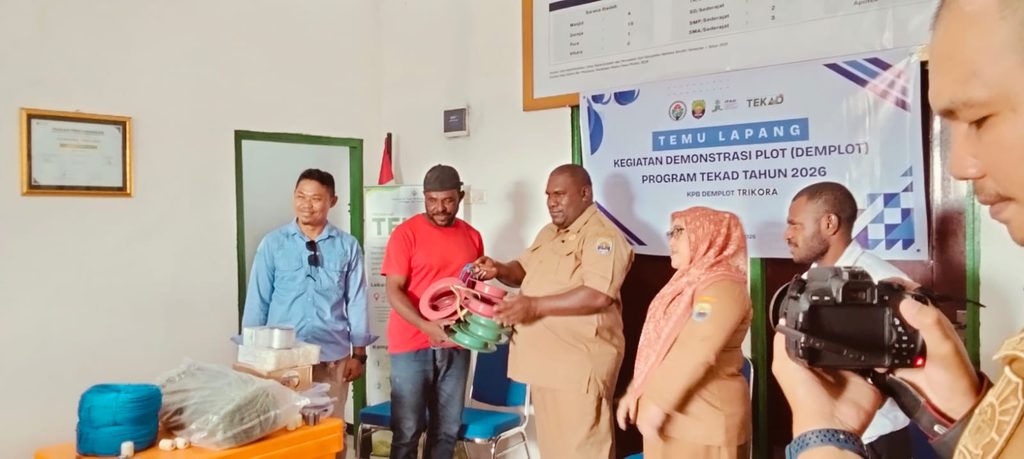 Temu Lapang Kegiatan DEMPLOT Program TEKAD Tahun 2026    Di Kampung Trikora Kaimana